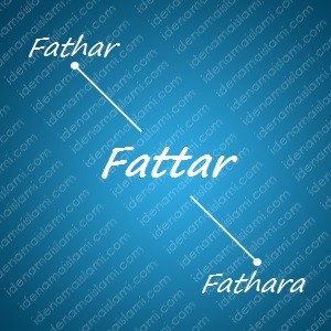 variasi arti nama Fattar untuk nama bayi laki laki islami