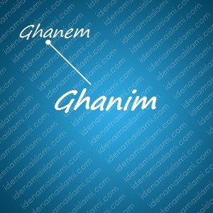 variasi arti nama Ghanim untuk nama bayi laki laki islami