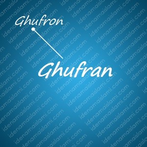 variasi arti nama Ghufran untuk nama bayi laki laki islami