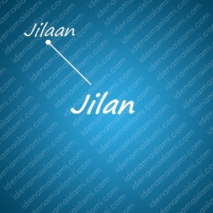 variasi arti nama Jilan untuk nama bayi laki laki islami
