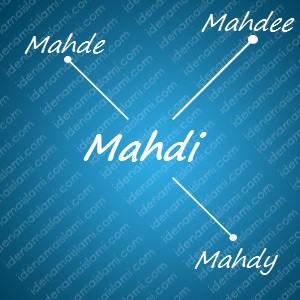 variasi arti nama Mahdi untuk nama bayi laki laki islami