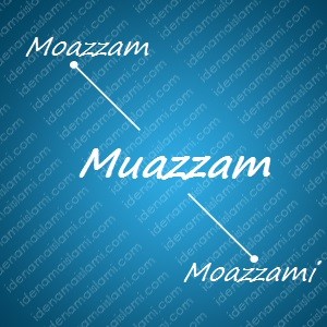 variasi arti nama Muazzam untuk nama bayi laki laki islami