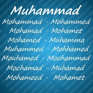 variasi arti nama Muhammad untuk nama bayi laki laki islami