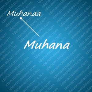 variasi arti nama Muhana untuk nama bayi laki laki islami