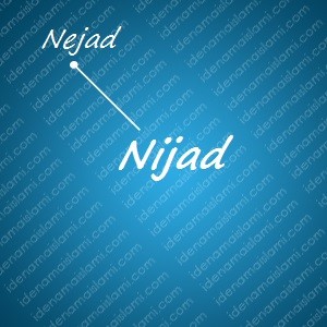 variasi arti nama Nijad untuk nama bayi laki laki islami