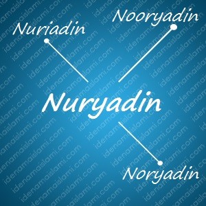 variasi arti nama Nuryadin untuk nama bayi laki laki islami