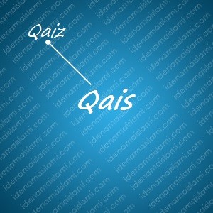 variasi arti nama Qais untuk nama bayi laki laki islami