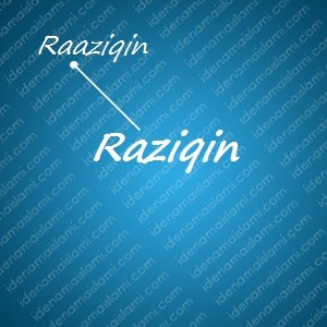 variasi arti nama Raziqin untuk nama bayi laki laki islami