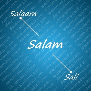 variasi arti nama Salam untuk nama bayi laki laki islami