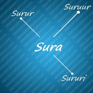 variasi arti nama Sura untuk nama bayi laki laki islami