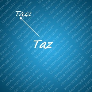 variasi arti nama Taz untuk nama bayi laki laki islami