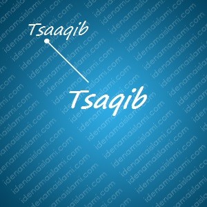variasi arti nama Tsaqib untuk nama bayi laki laki islami