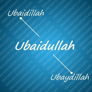 variasi arti nama Ubaidullah untuk nama bayi laki laki islami