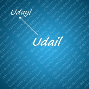 variasi arti nama Udail untuk nama bayi laki laki islami