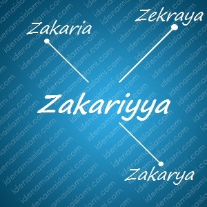 variasi arti nama Zakariyya untuk nama bayi laki laki islami