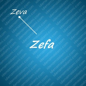 variasi arti nama Zefa untuk nama bayi laki laki islami