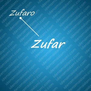 variasi arti nama Zufar untuk nama bayi laki laki islami
