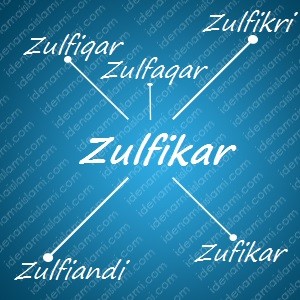 variasi arti nama Zulfikar untuk nama bayi laki laki islami